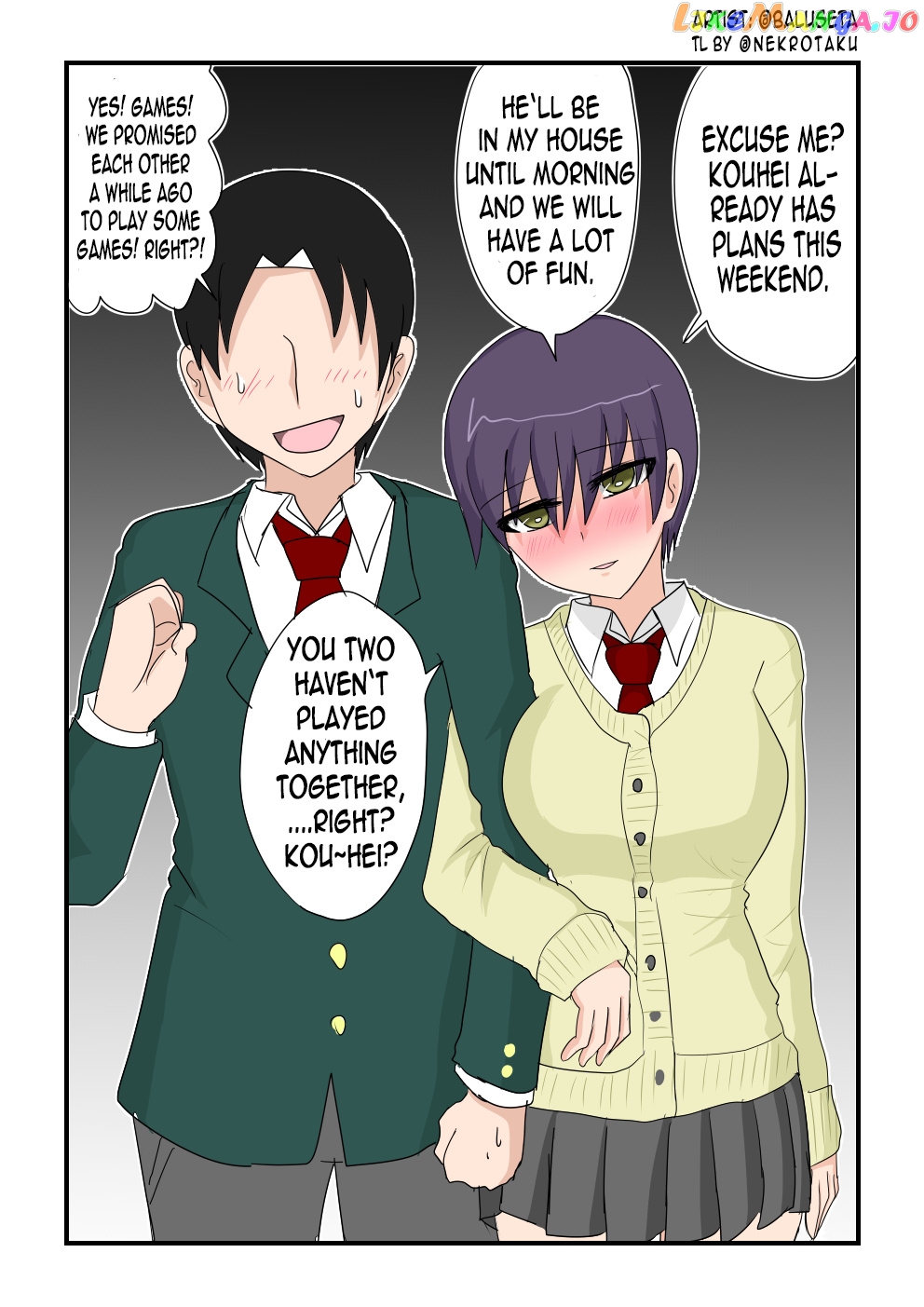 The Story Of A Best Friend, Who Is A Girl Acts Odd Nowadays chapter 3 - page 1