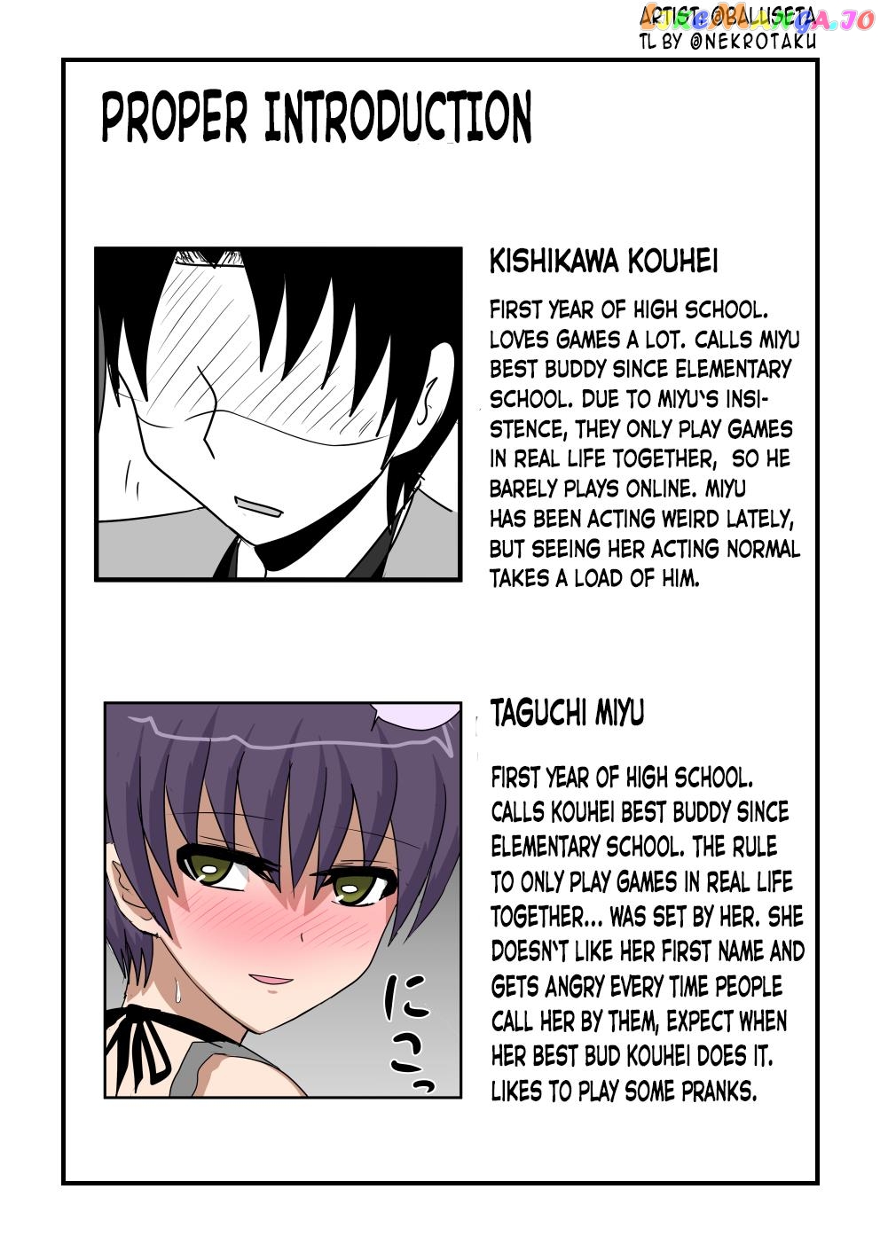The Story Of A Best Friend, Who Is A Girl Acts Odd Nowadays chapter 9 - page 3