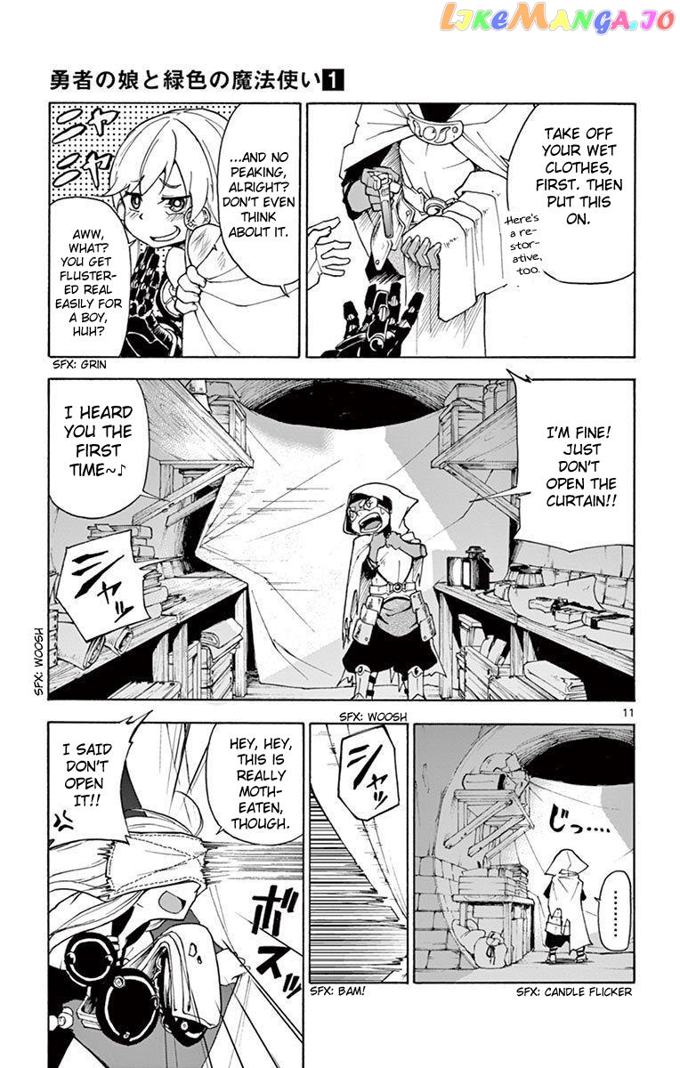 The Hero Girl And The Green Magician chapter 2 - page 11