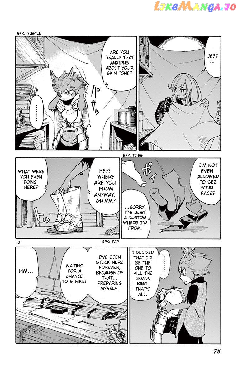 The Hero Girl And The Green Magician chapter 2 - page 12