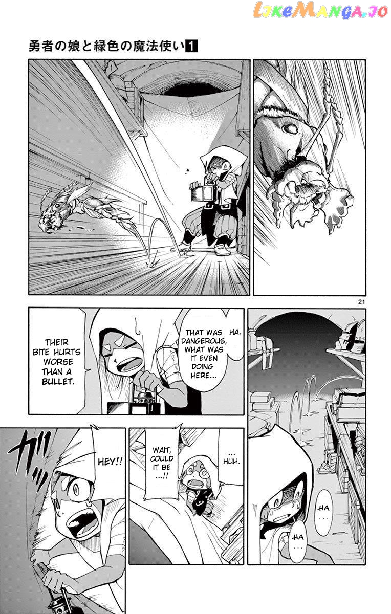 The Hero Girl And The Green Magician chapter 2 - page 21