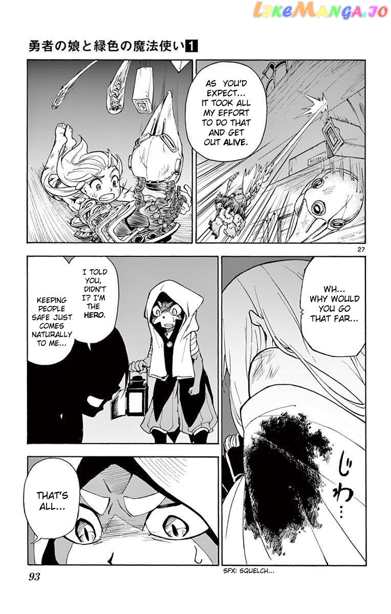 The Hero Girl And The Green Magician chapter 2 - page 27