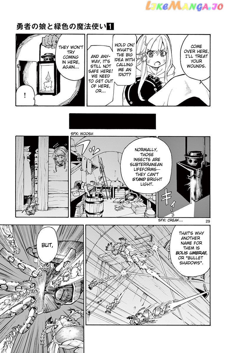 The Hero Girl And The Green Magician chapter 2 - page 29