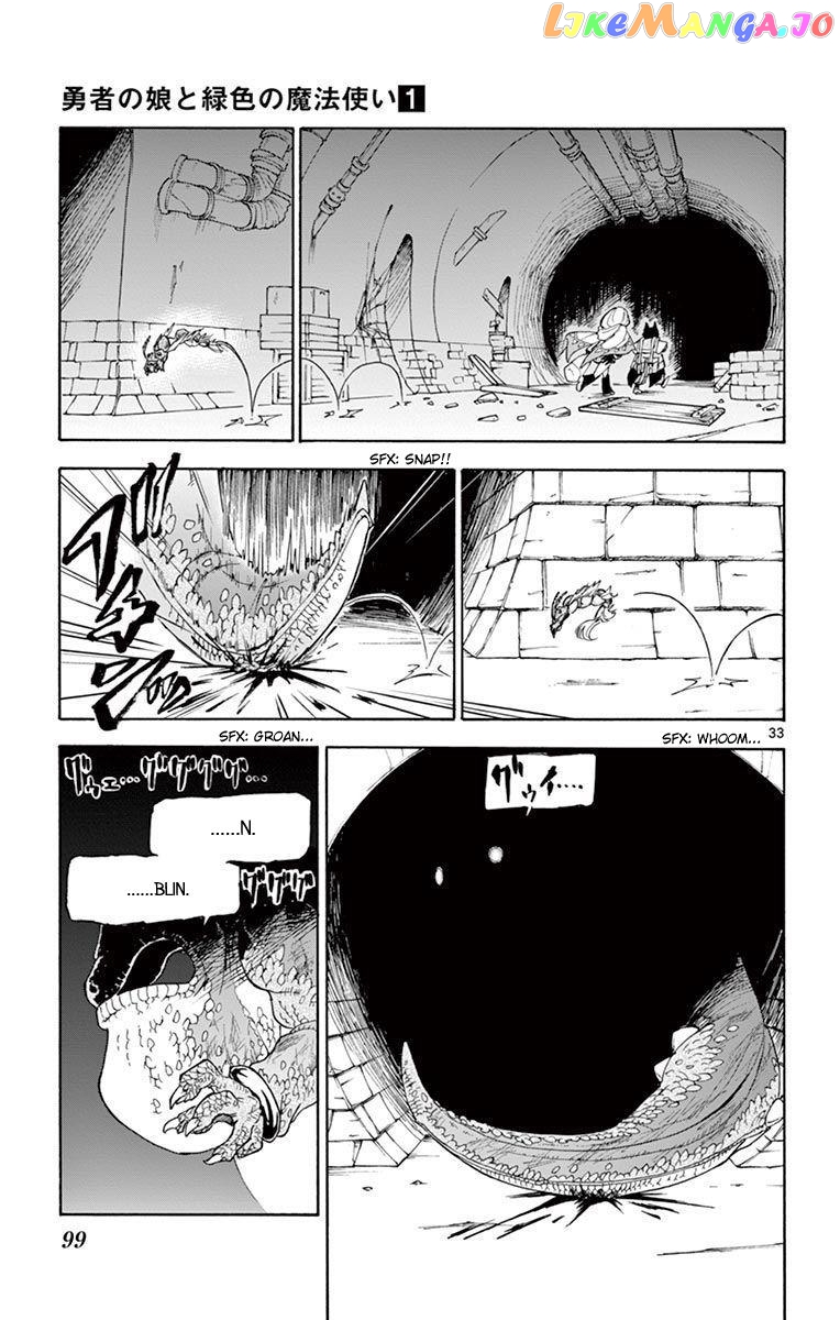 The Hero Girl And The Green Magician chapter 2 - page 33