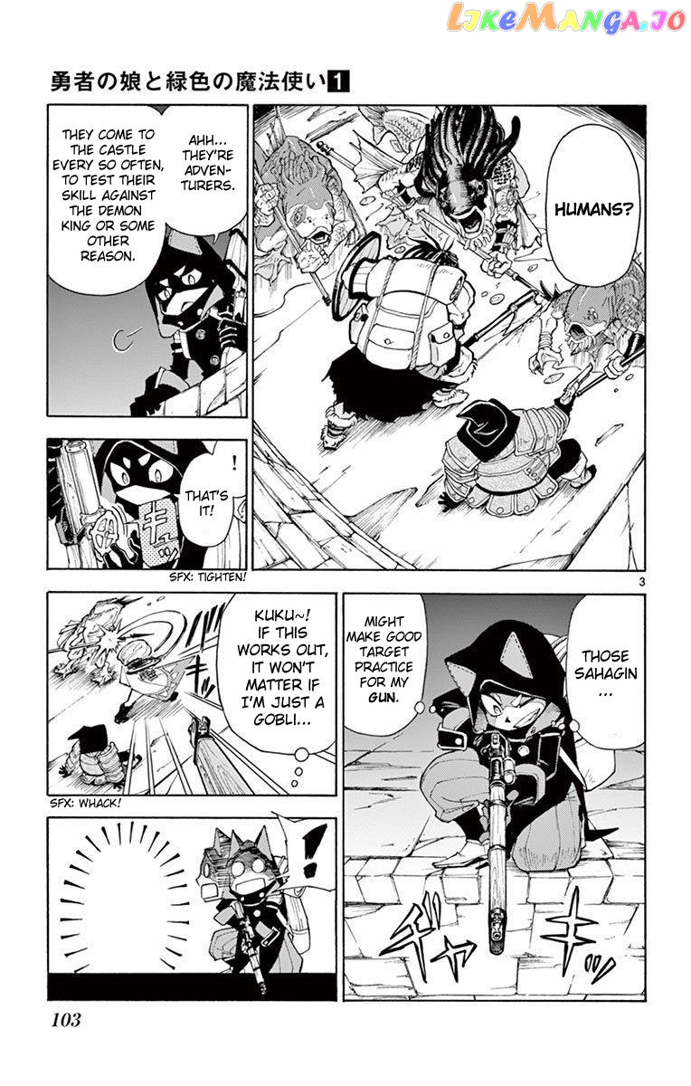 The Hero Girl And The Green Magician chapter 3 - page 3