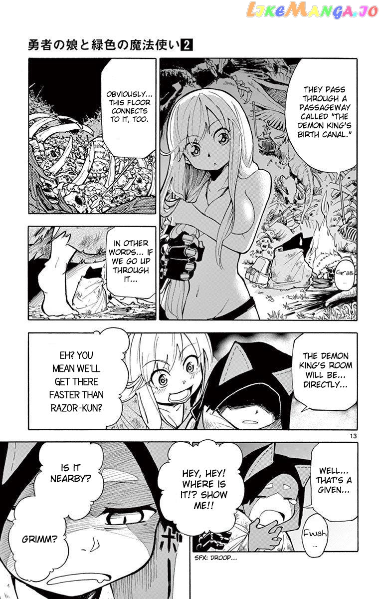 The Hero Girl And The Green Magician chapter 6 - page 13