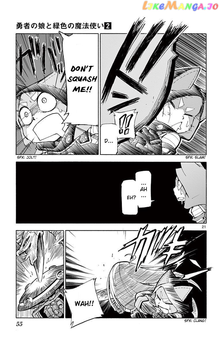 The Hero Girl And The Green Magician chapter 6 - page 21