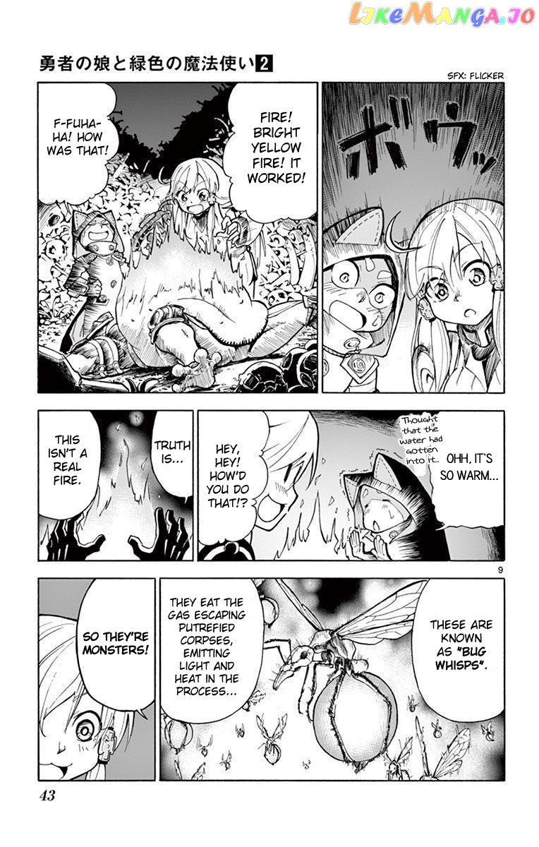 The Hero Girl And The Green Magician chapter 6 - page 9