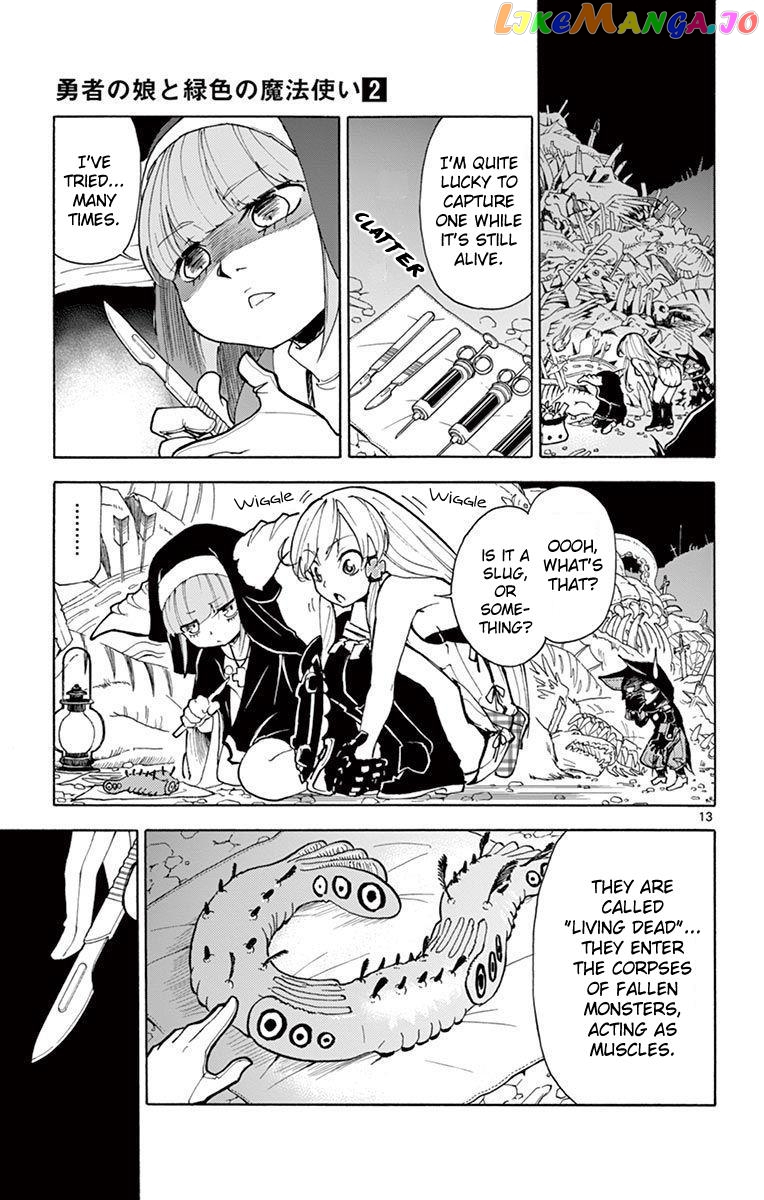 The Hero Girl And The Green Magician chapter 7 - page 13