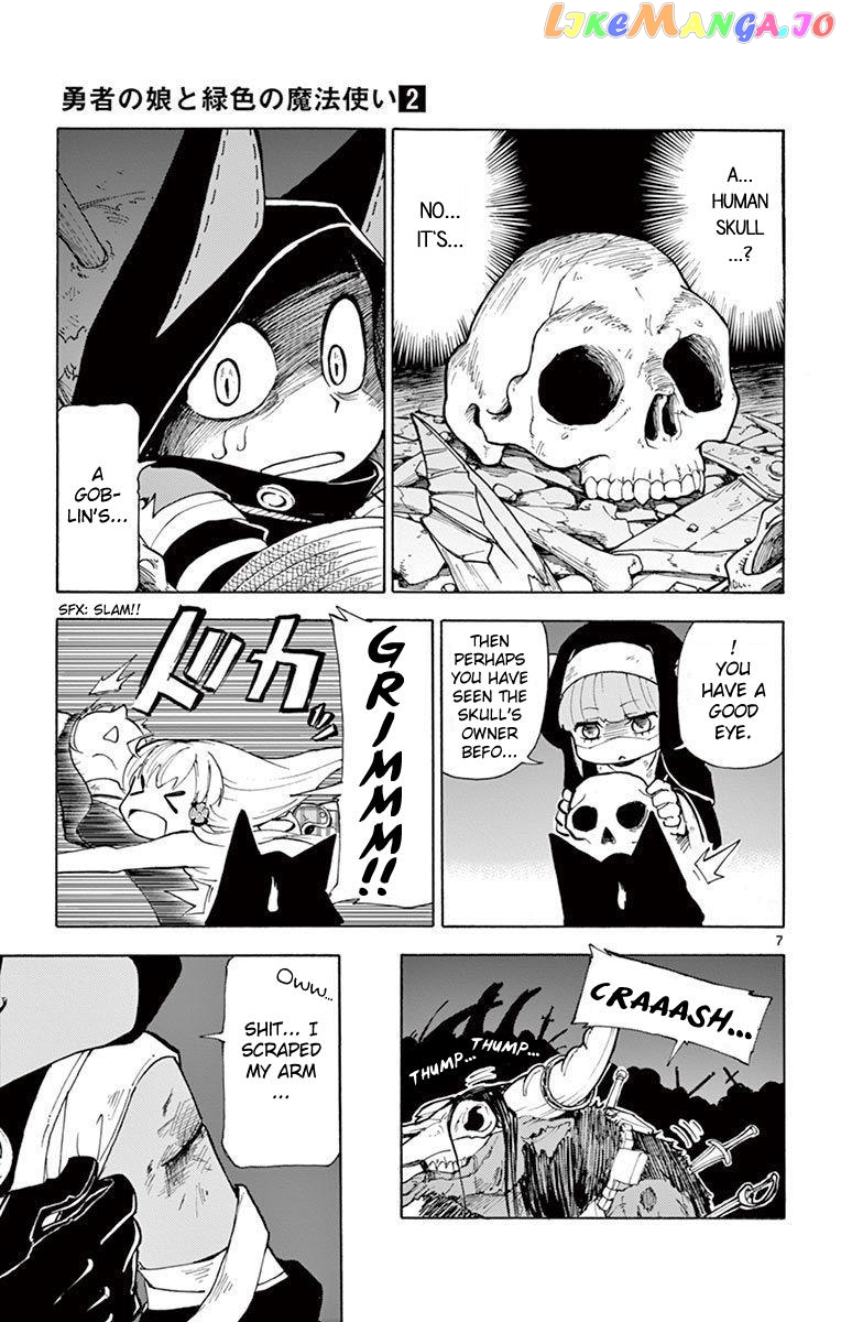 The Hero Girl And The Green Magician chapter 7 - page 7