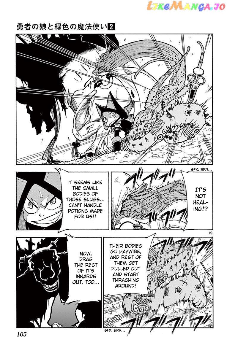 The Hero Girl And The Green Magician chapter 8 - page 19