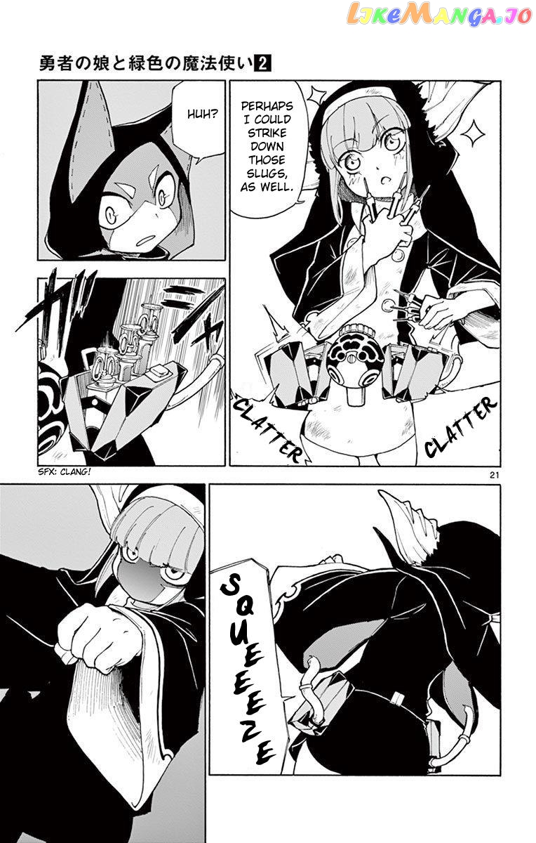 The Hero Girl And The Green Magician chapter 8 - page 21