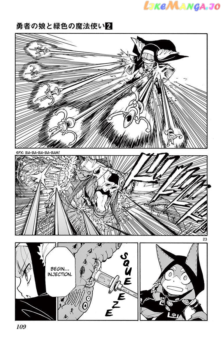 The Hero Girl And The Green Magician chapter 8 - page 23