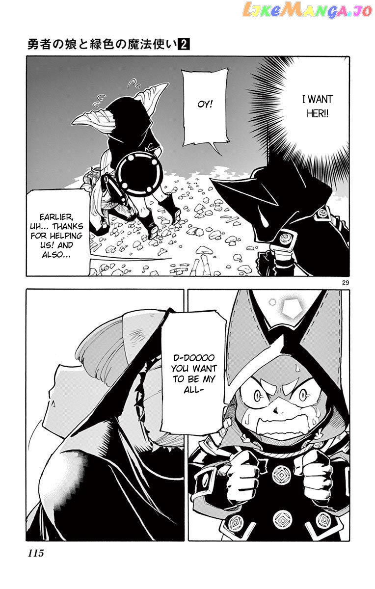 The Hero Girl And The Green Magician chapter 8 - page 29