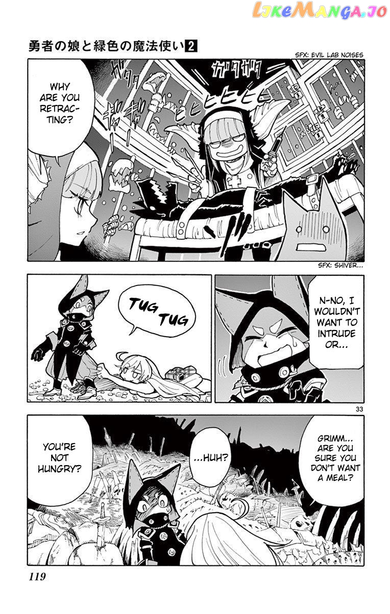 The Hero Girl And The Green Magician chapter 8 - page 33