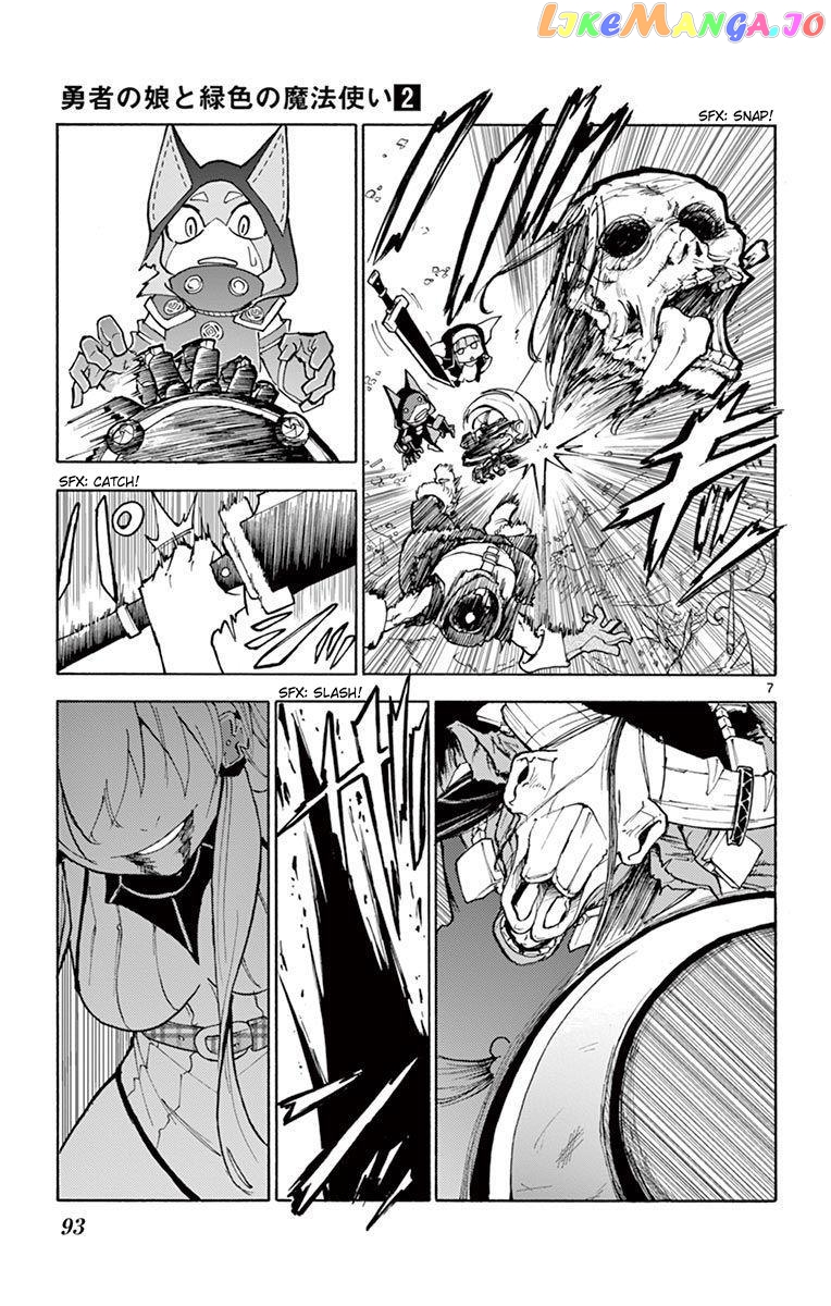 The Hero Girl And The Green Magician chapter 8 - page 7