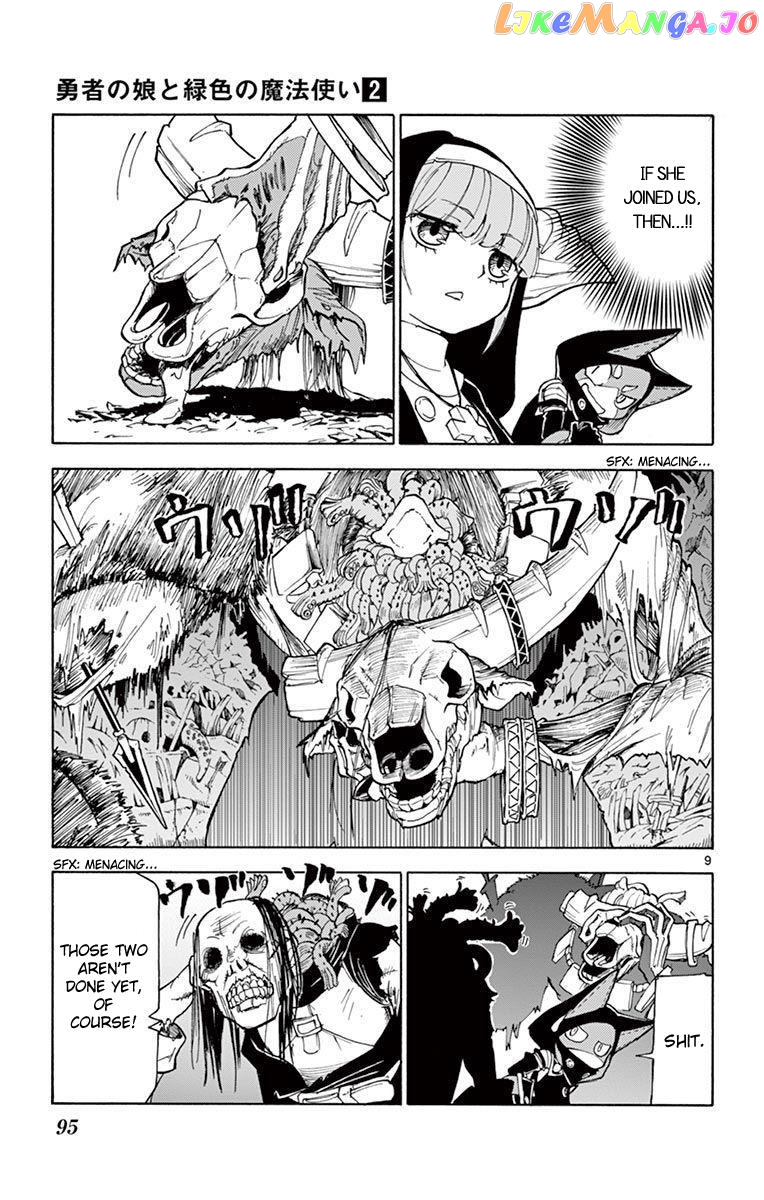 The Hero Girl And The Green Magician chapter 8 - page 9