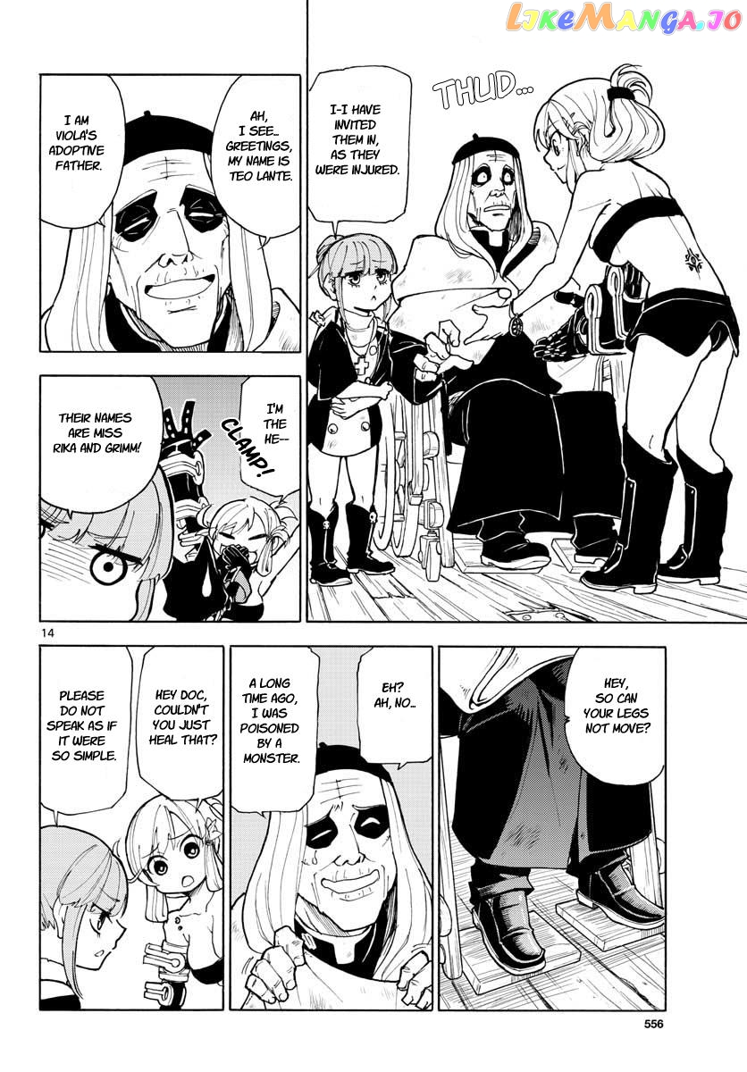 The Hero Girl And The Green Magician chapter 9 - page 14