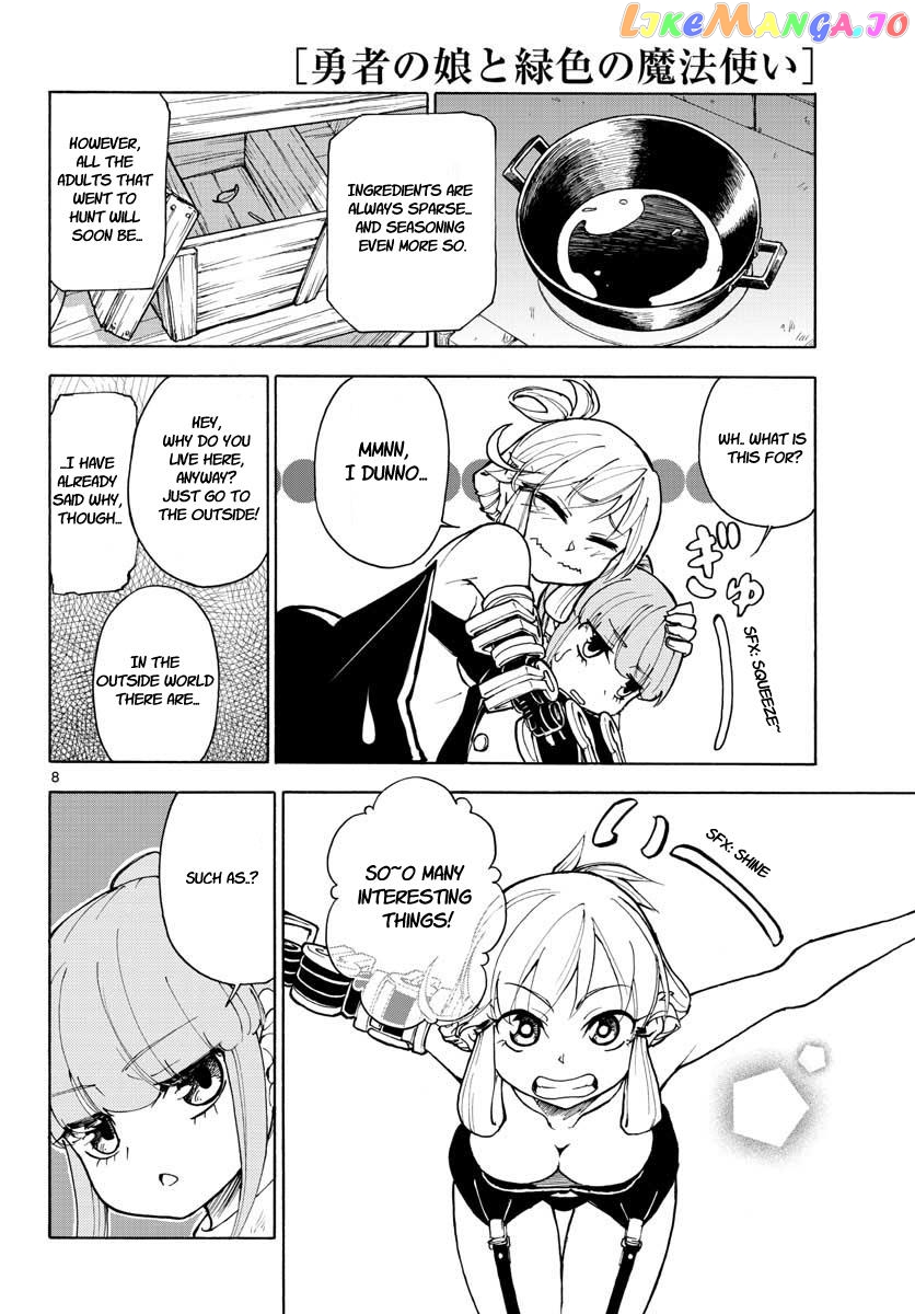 The Hero Girl And The Green Magician chapter 9 - page 8