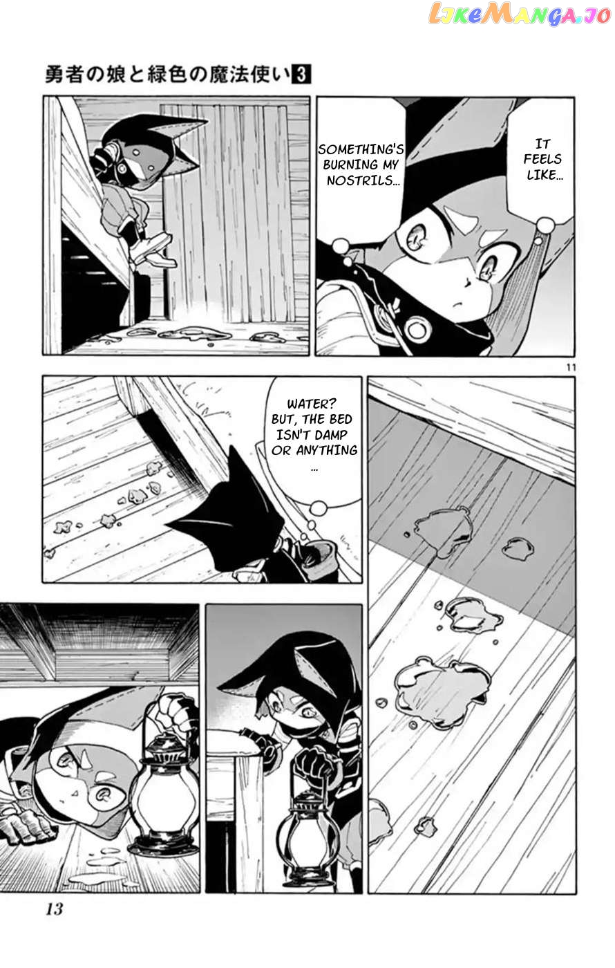 The Hero Girl And The Green Magician chapter 11 - page 14