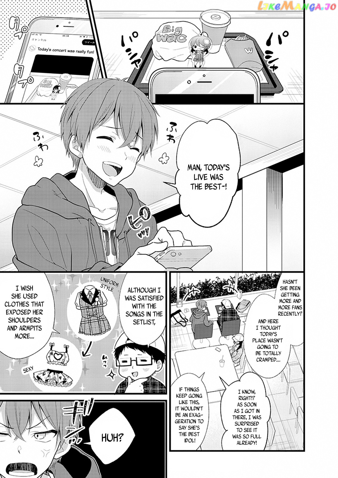 Oshi Ga Kounin Sutouka Ni Narimashita chapter 1.1 - page 4