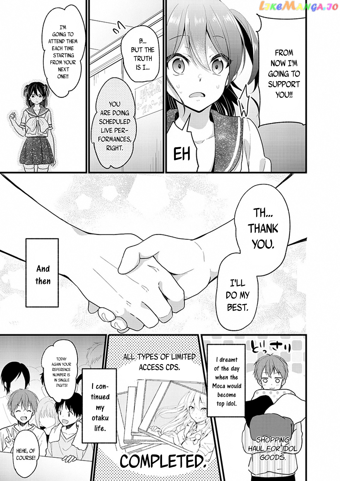 Oshi Ga Kounin Sutouka Ni Narimashita chapter 1.2 - page 6