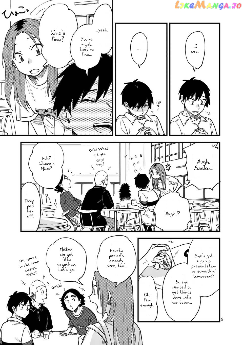so, do You Want to go Out, or? chapter 12 - page 5