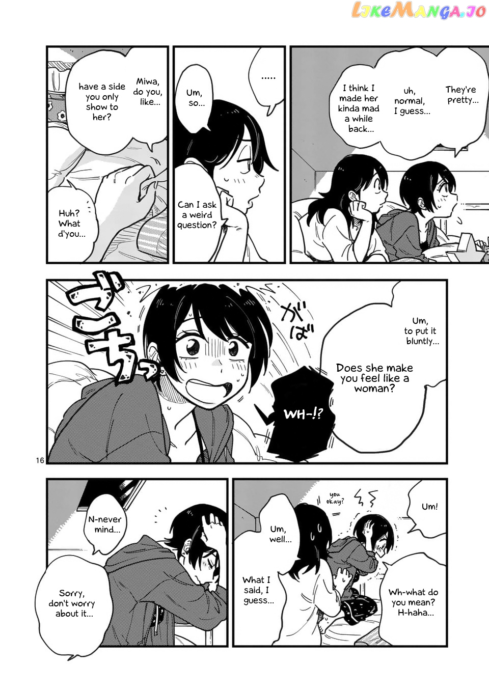 so, do You Want to go Out, or? chapter 14 - page 16