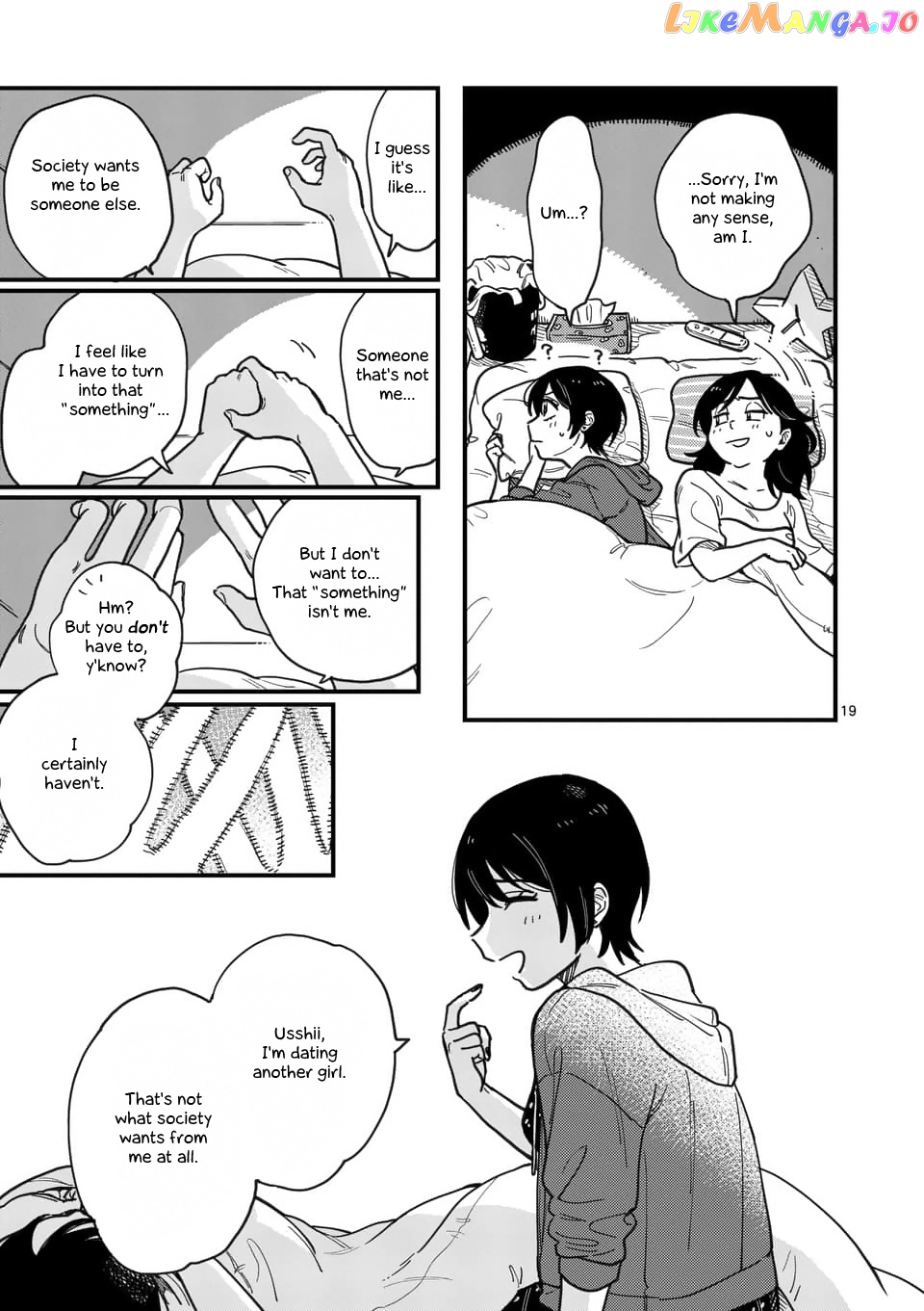so, do You Want to go Out, or? chapter 14 - page 19