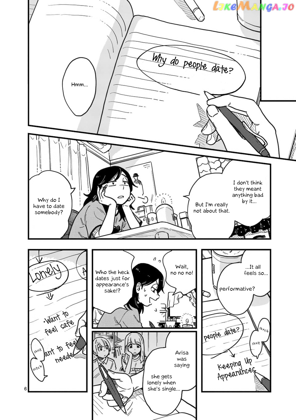 so, do You Want to go Out, or? chapter 14 - page 6