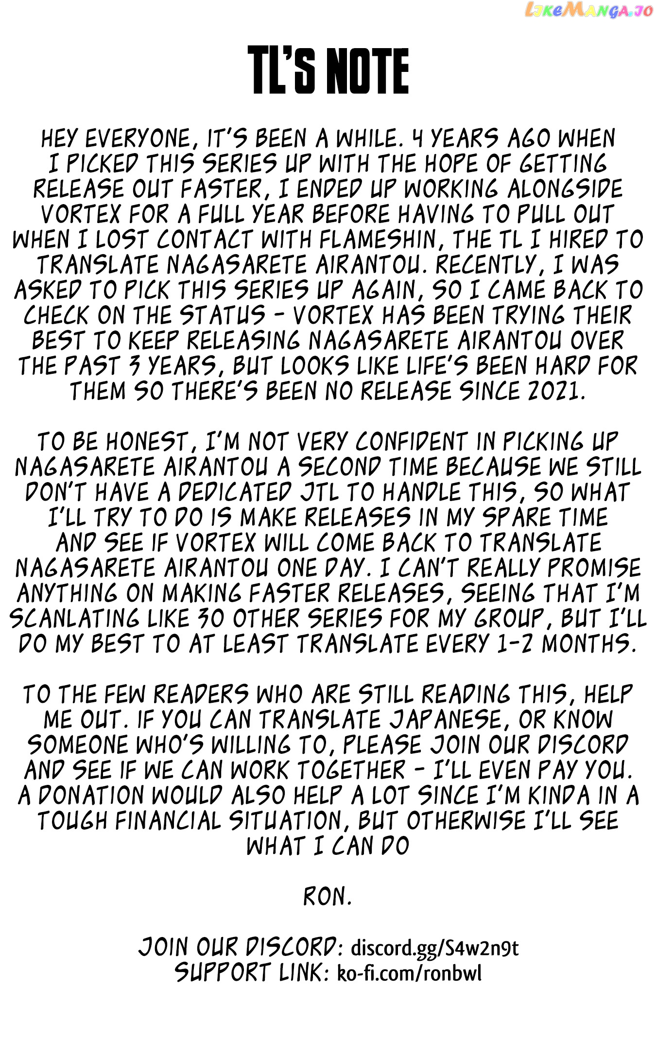 Nagasarete Airantou chapter 185 - page 28