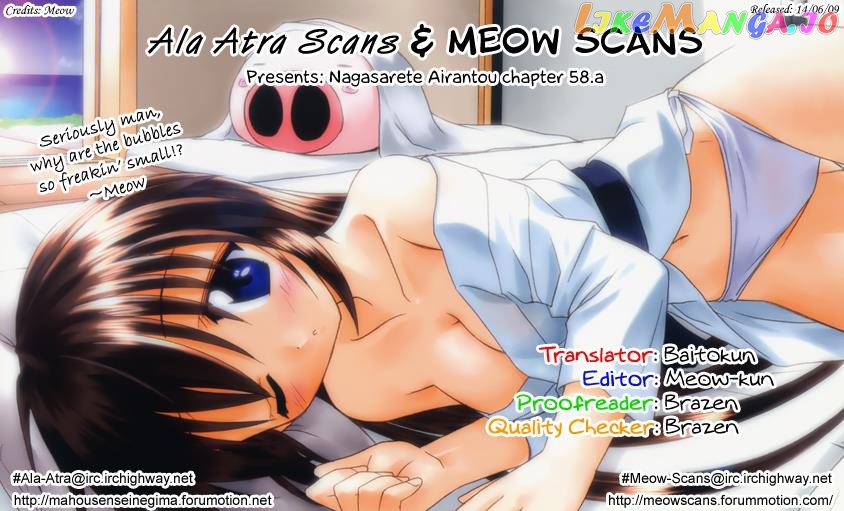 Nagasarete Airantou chapter 58.5 - page 11