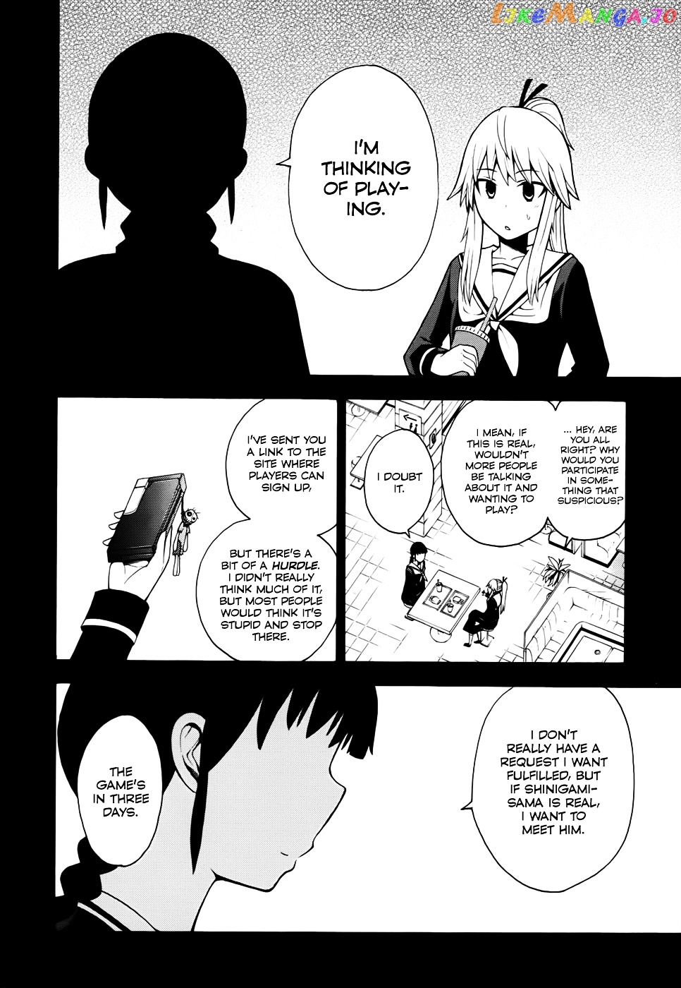 Shinigami-sama ni Saigo no Onegai o chapter 13 - page 8