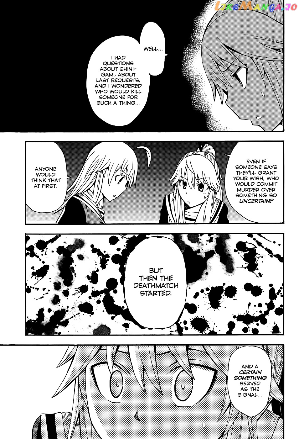 Shinigami-sama ni Saigo no Onegai o chapter 14 - page 33