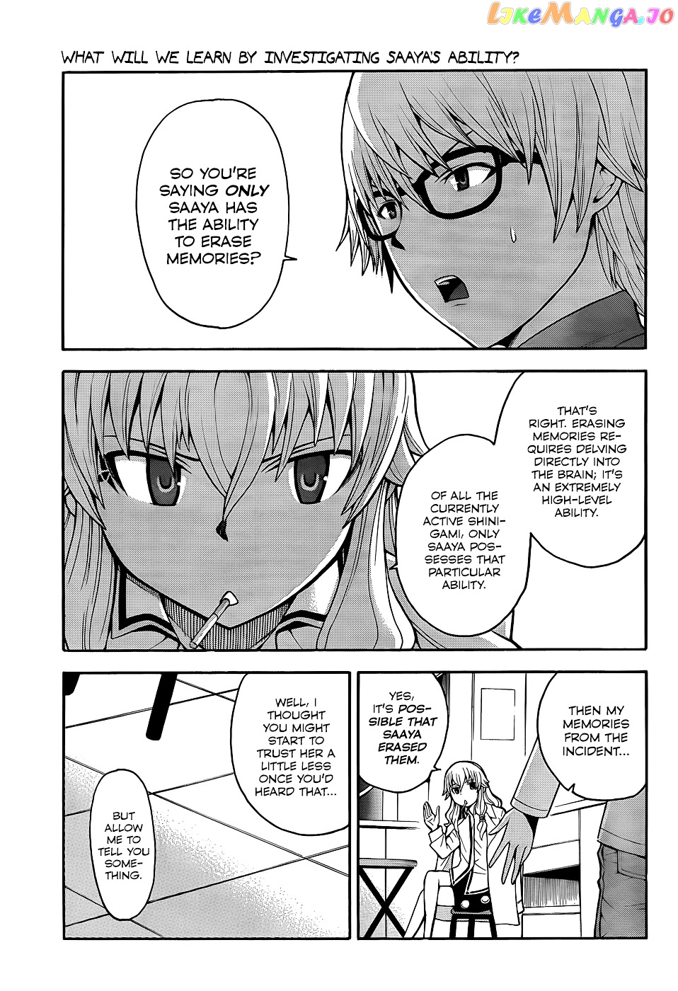Shinigami-sama ni Saigo no Onegai o chapter 17 - page 3