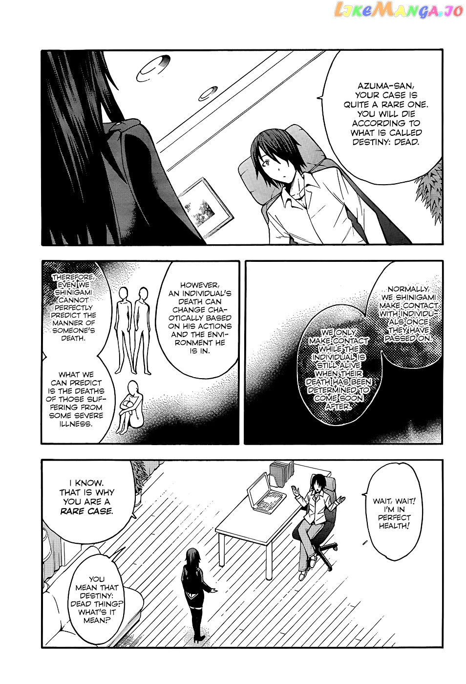 Shinigami-sama ni Saigo no Onegai o chapter 17 - page 9