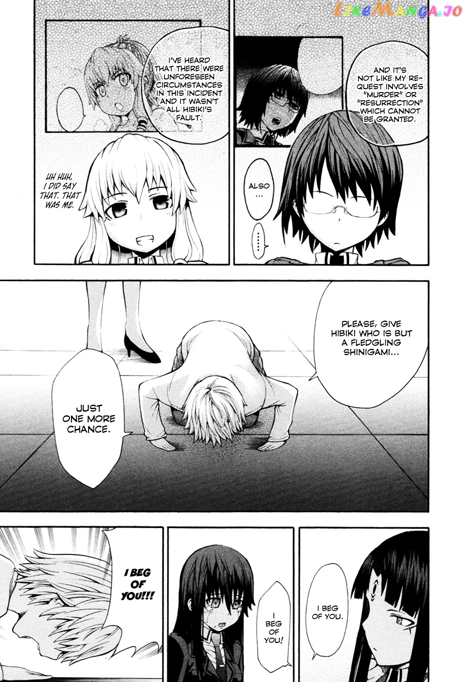 Shinigami-sama ni Saigo no Onegai o chapter 5 - page 21