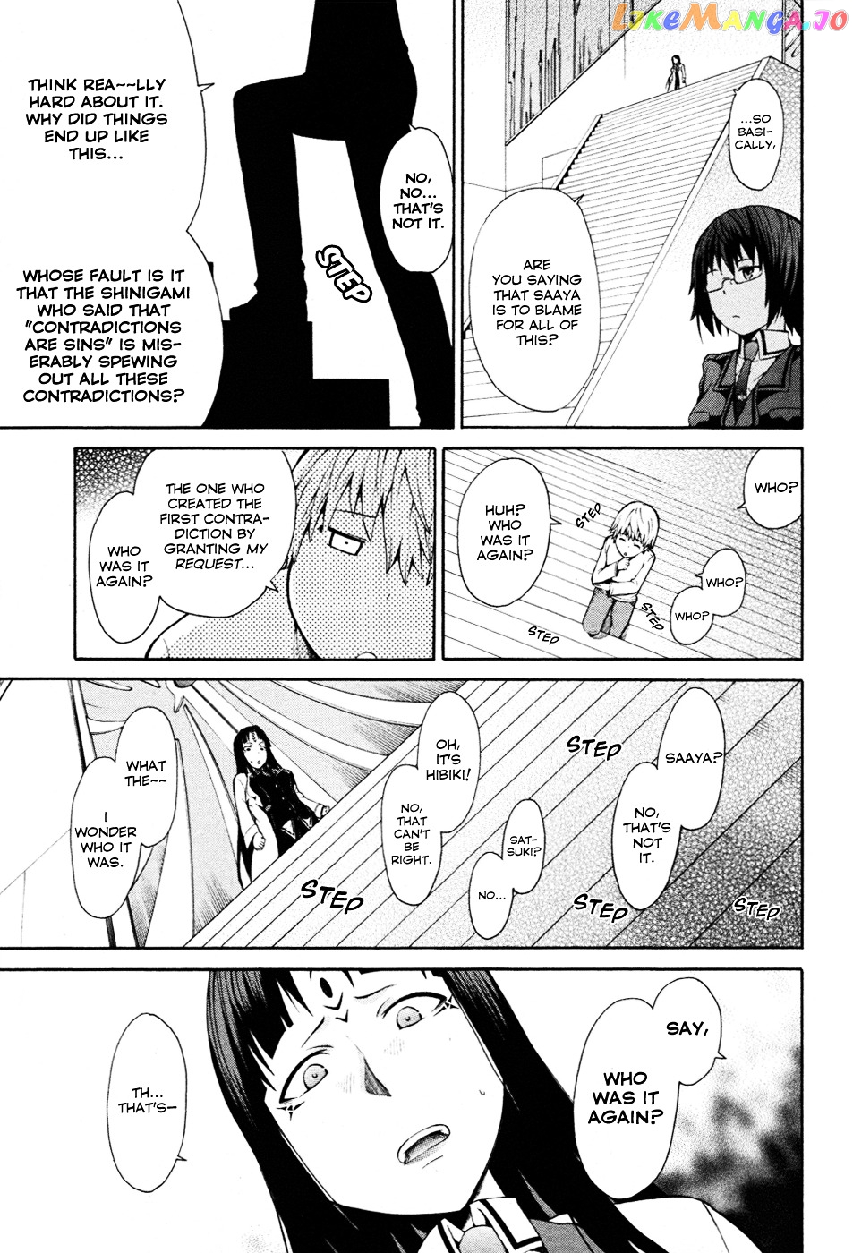 Shinigami-sama ni Saigo no Onegai o chapter 5 - page 32
