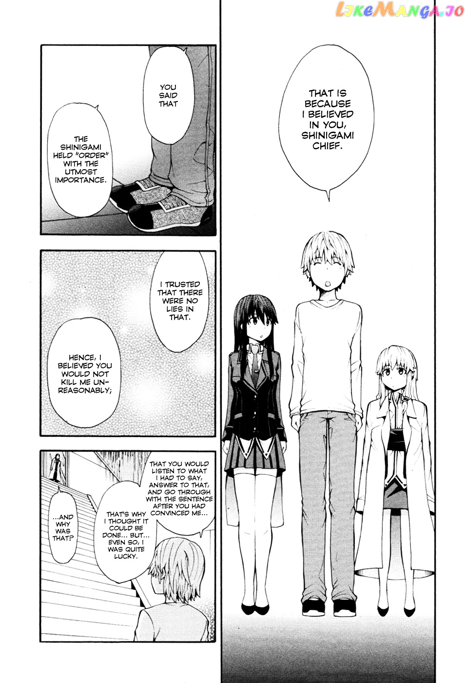 Shinigami-sama ni Saigo no Onegai o chapter 5 - page 44