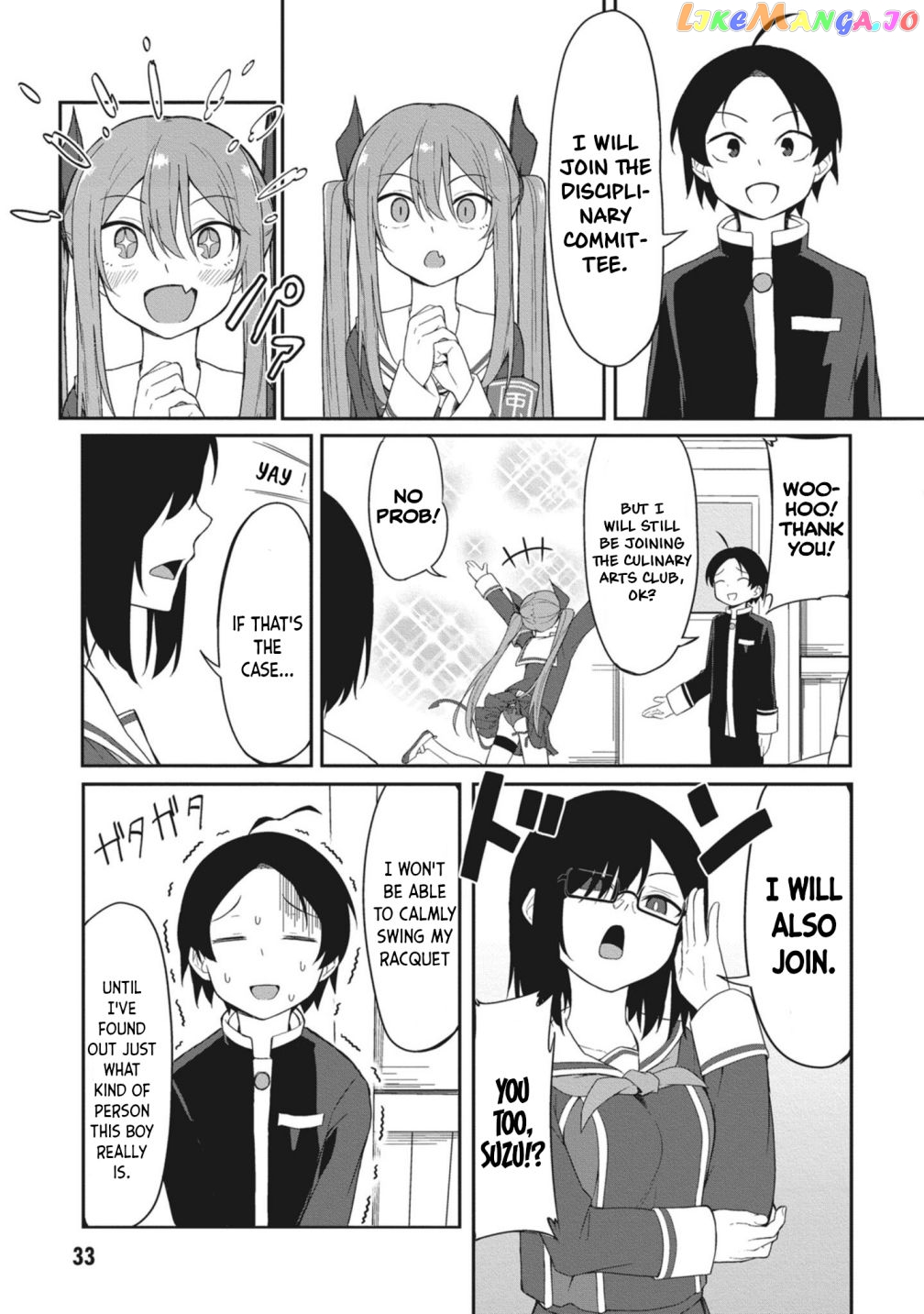 The Hella Weak Disciplinary Committee Chairman, Kaeri-chan chapter 3 - page 9
