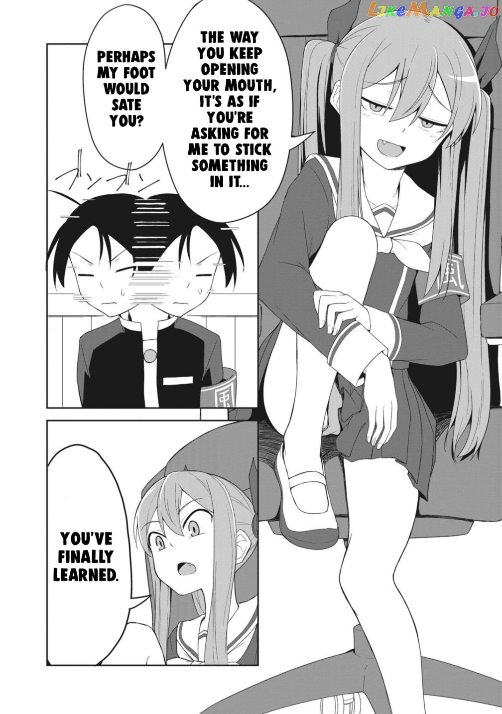 The Hella Weak Disciplinary Committee Chairman, Kaeri-chan chapter 6 - page 4