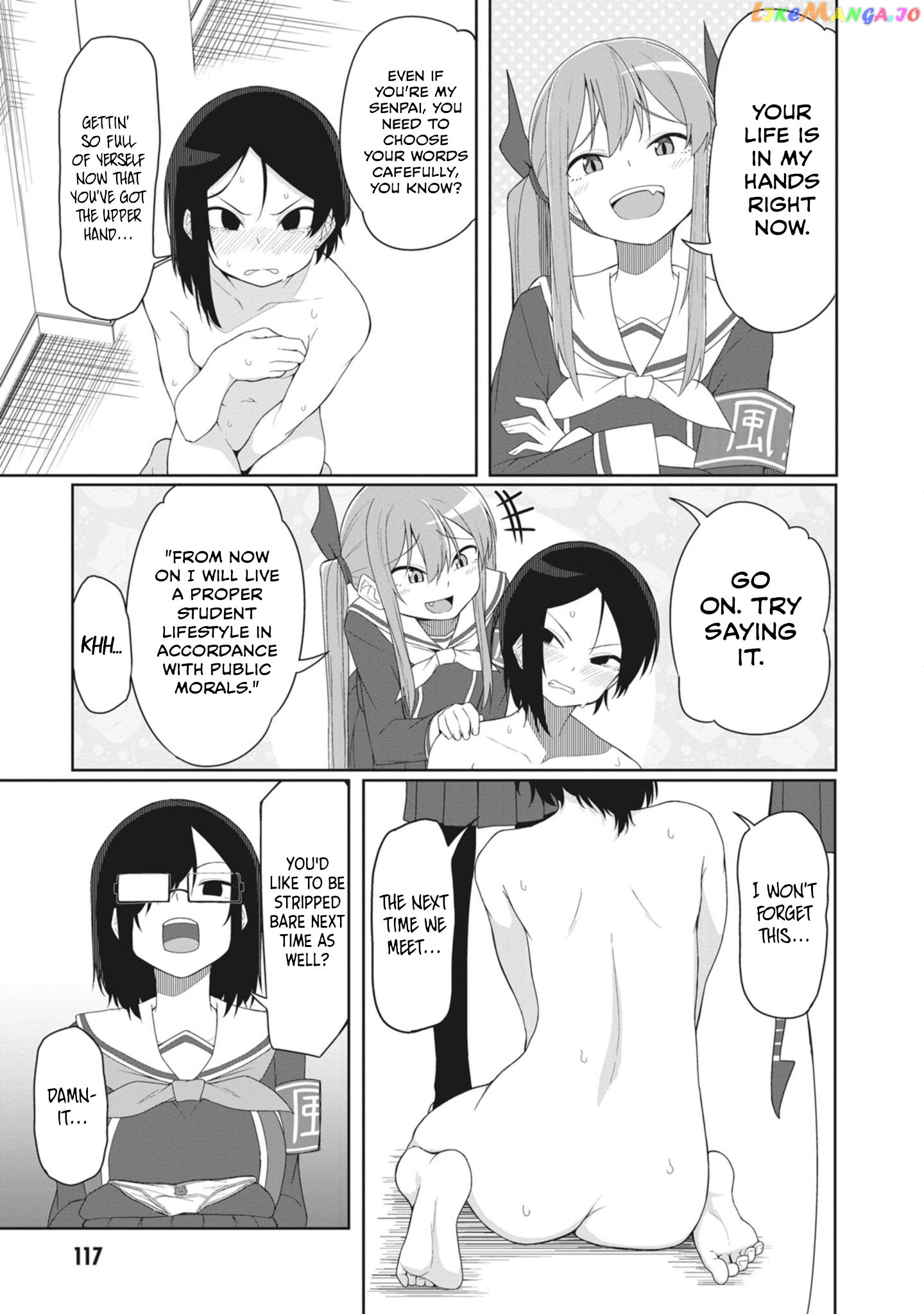 The Hella Weak Disciplinary Committee Chairman, Kaeri-chan chapter 11 - page 7