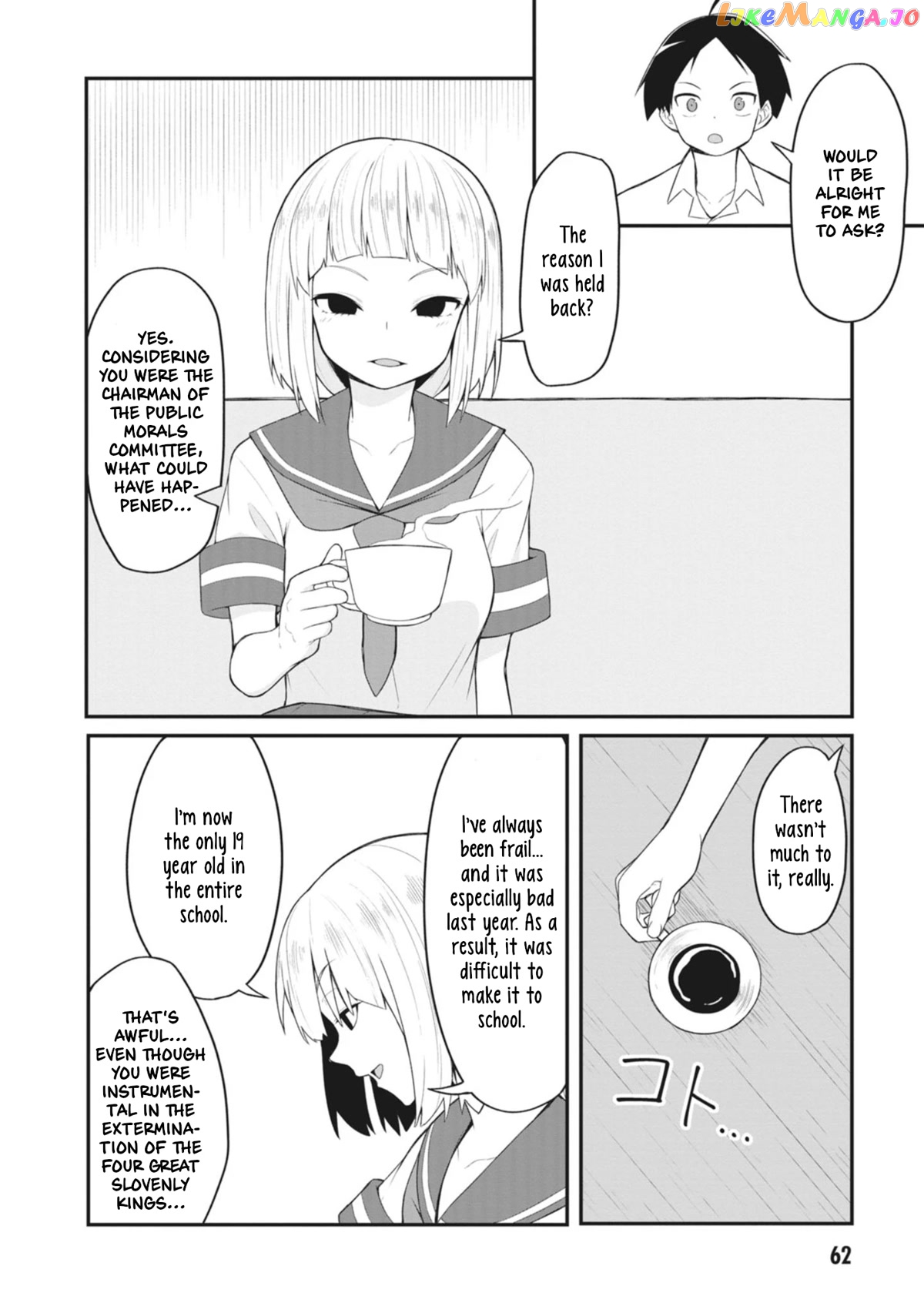 The Hella Weak Disciplinary Committee Chairman, Kaeri-chan chapter 18 - page 2