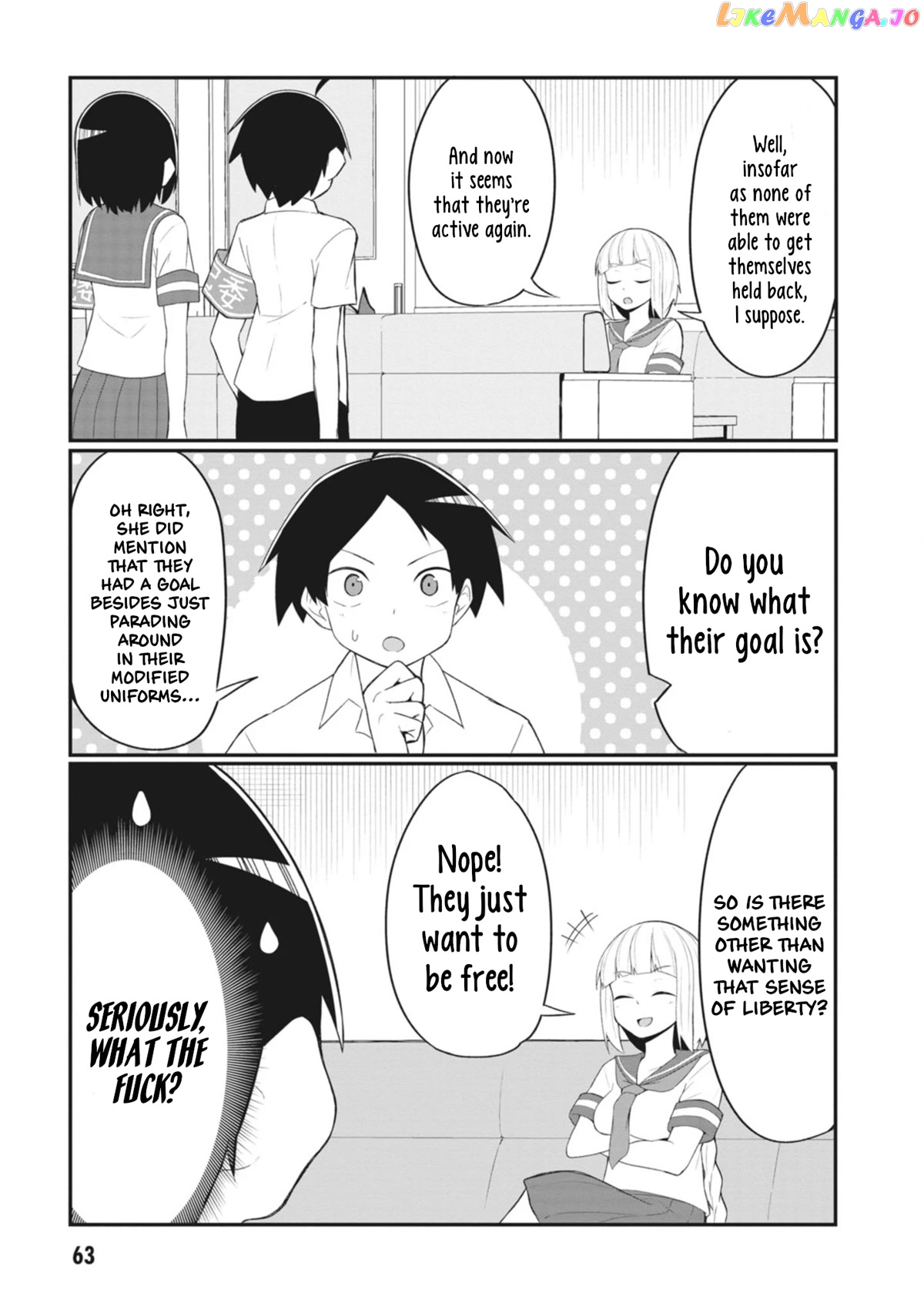 The Hella Weak Disciplinary Committee Chairman, Kaeri-chan chapter 18 - page 3
