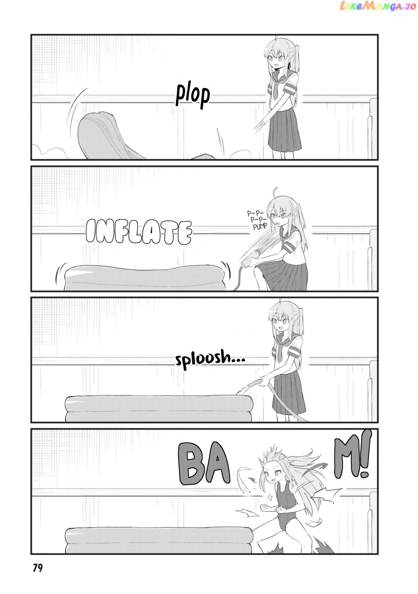 The Hella Weak Disciplinary Committee Chairman, Kaeri-chan chapter 20 - page 3