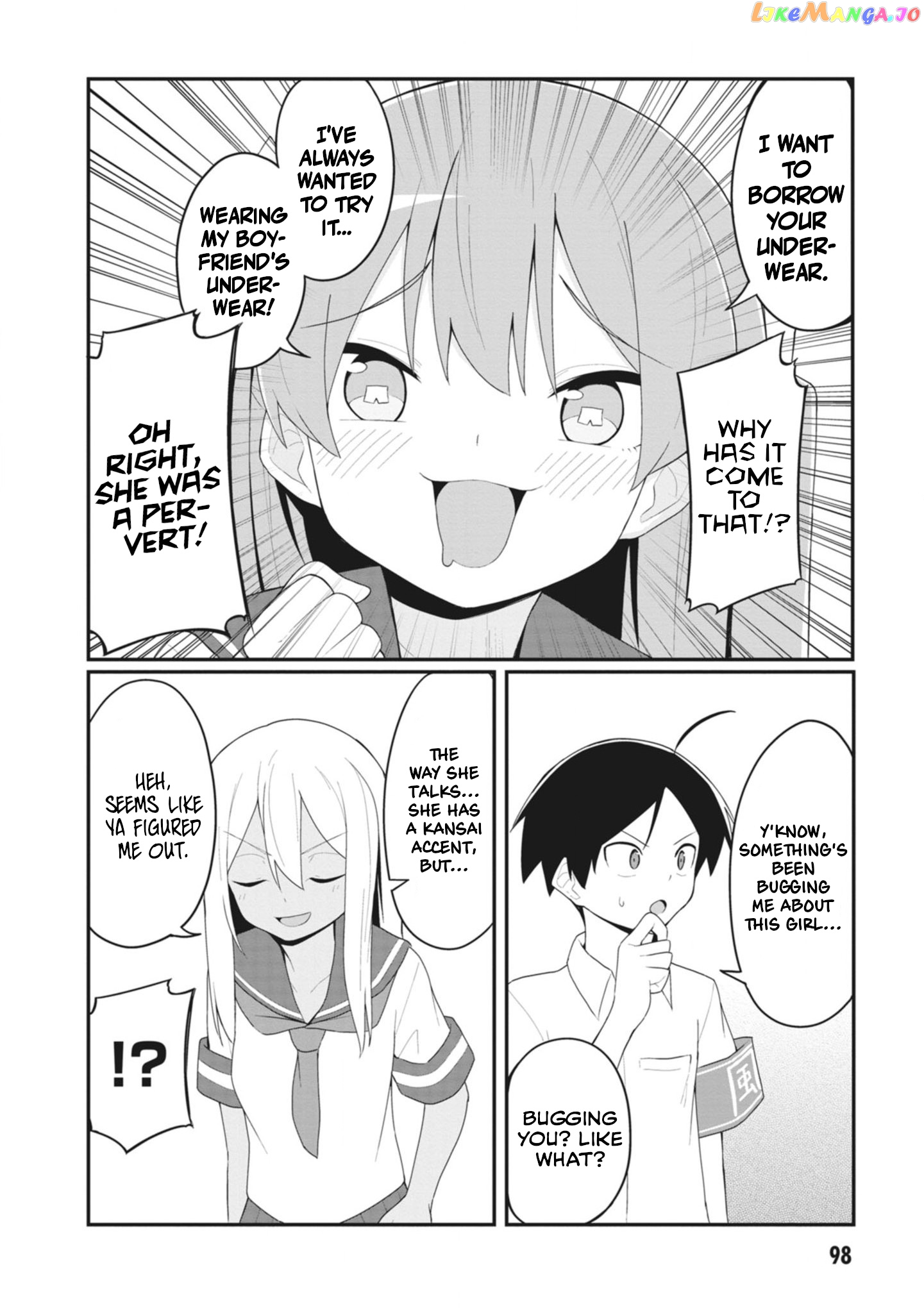 The Hella Weak Disciplinary Committee Chairman, Kaeri-chan chapter 22 - page 4