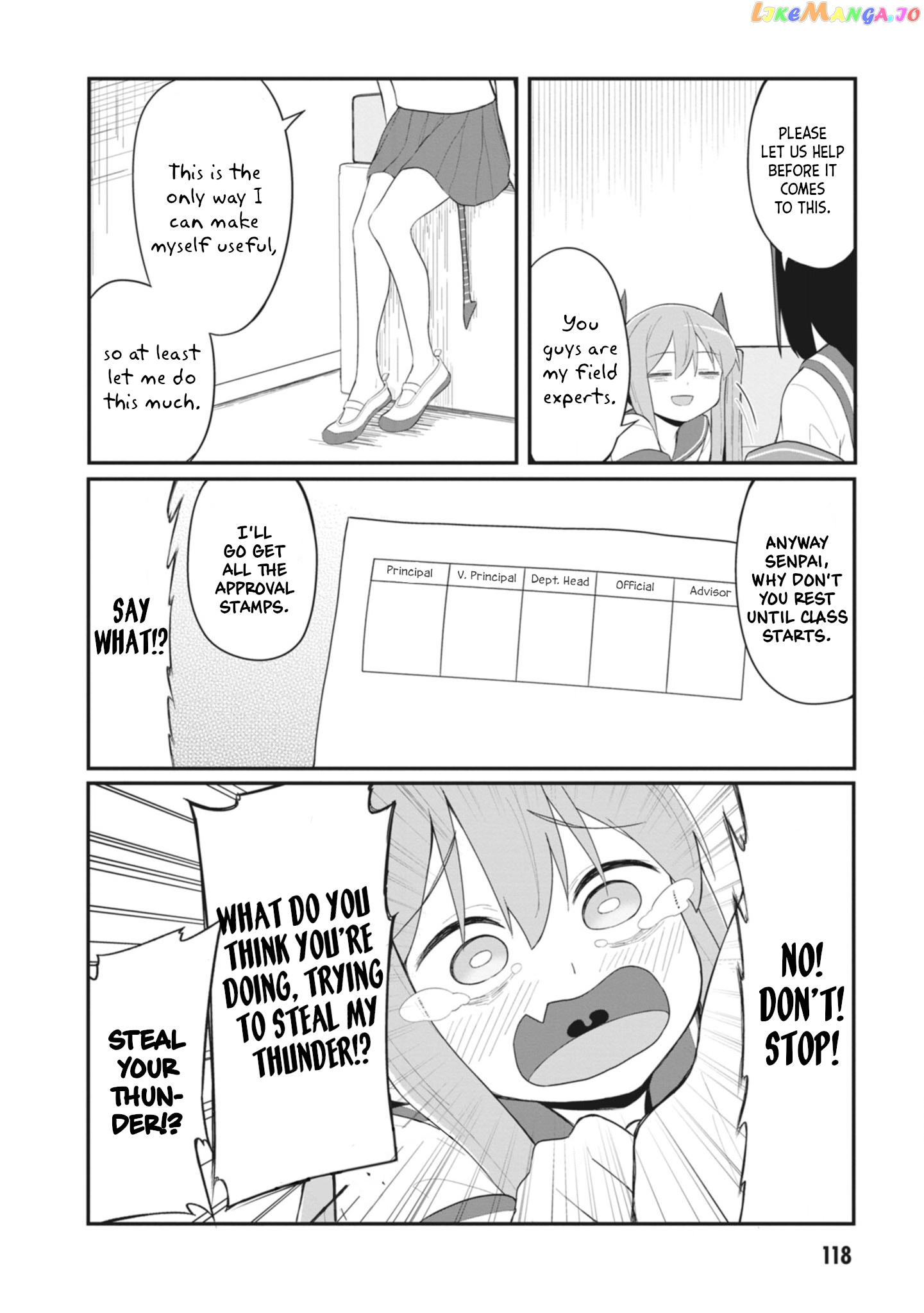 The Hella Weak Disciplinary Committee Chairman, Kaeri-chan chapter 24 - page 4