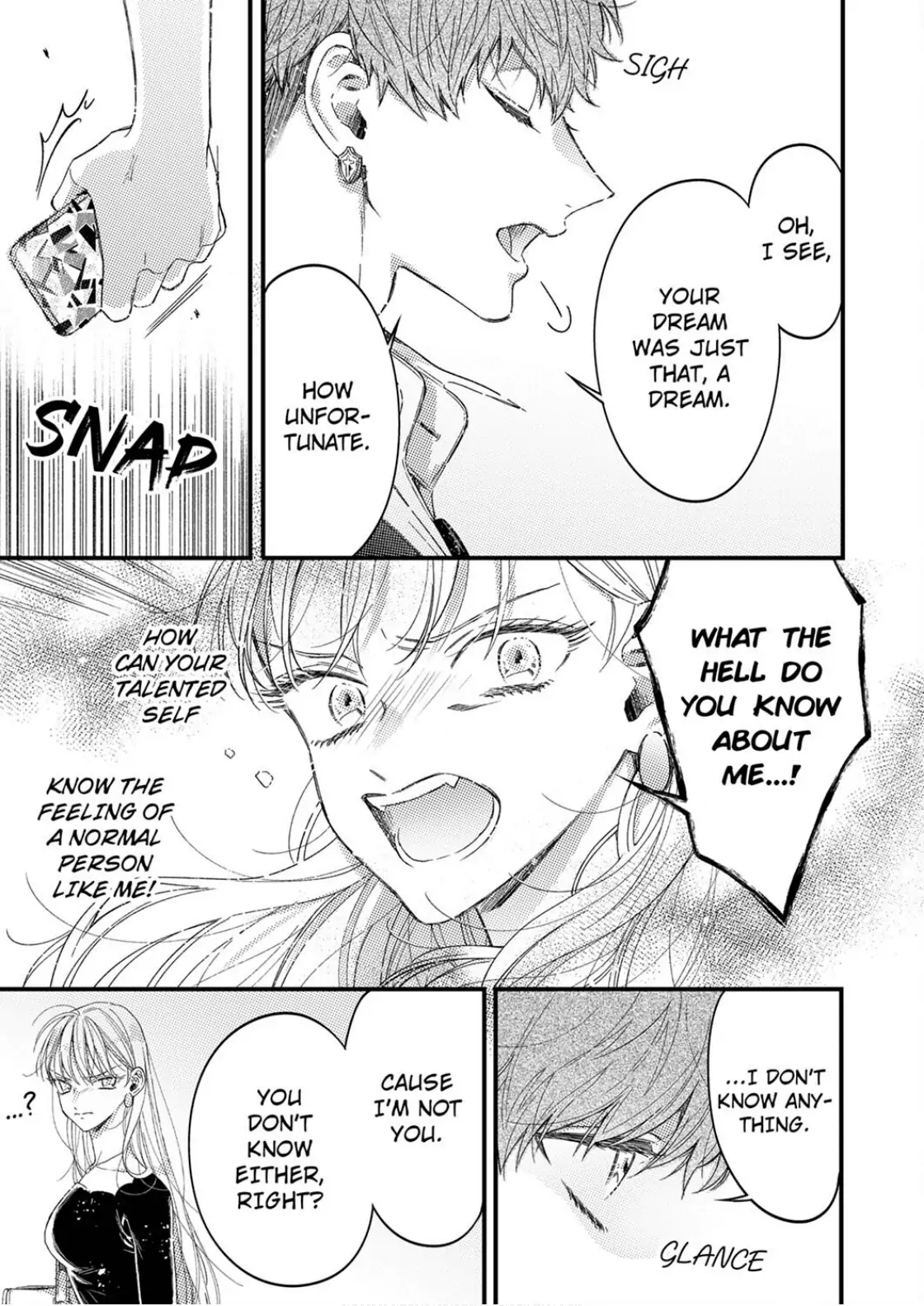 And yet I'm the only one ~This man, his way of loving is top class. chapter 1 - page 9