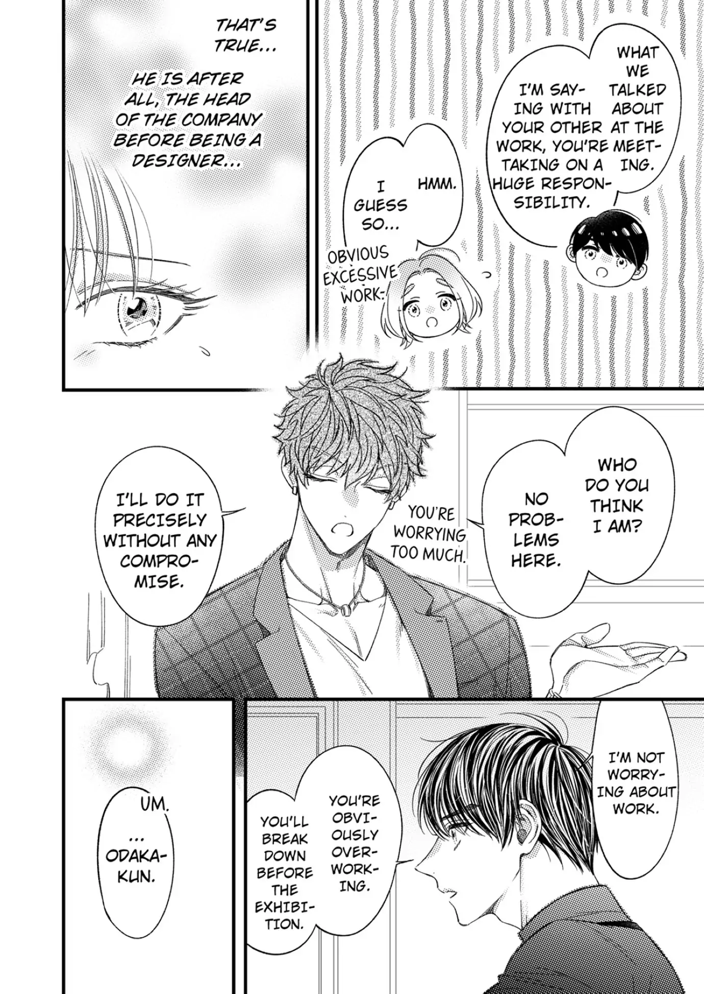 And yet I'm the only one ~This man, his way of loving is top class. chapter 4 - page 20