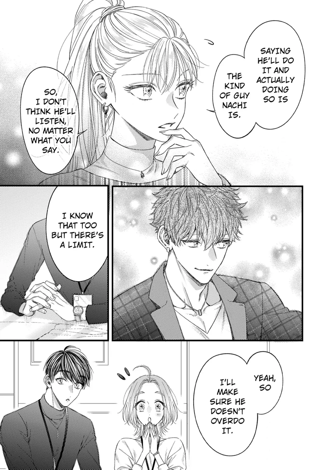 And yet I'm the only one ~This man, his way of loving is top class. chapter 4 - page 21